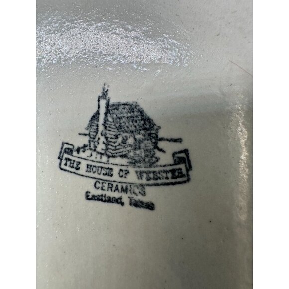 Vintage The House Of Webster US Made Ceramic Textured Thimble Shaped Container 5 - Picture 8 of 16